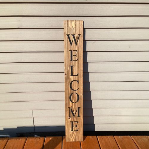 Welcome Wood Plank Oak Color